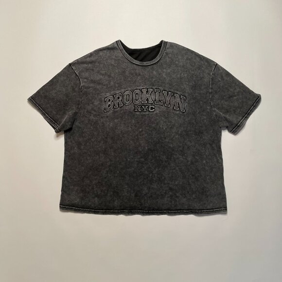 Curvy Size 3X! Brooklyn NYC Graphic Tee | Washed Streetwear Cool for City Stroll - Picture 2 of 10